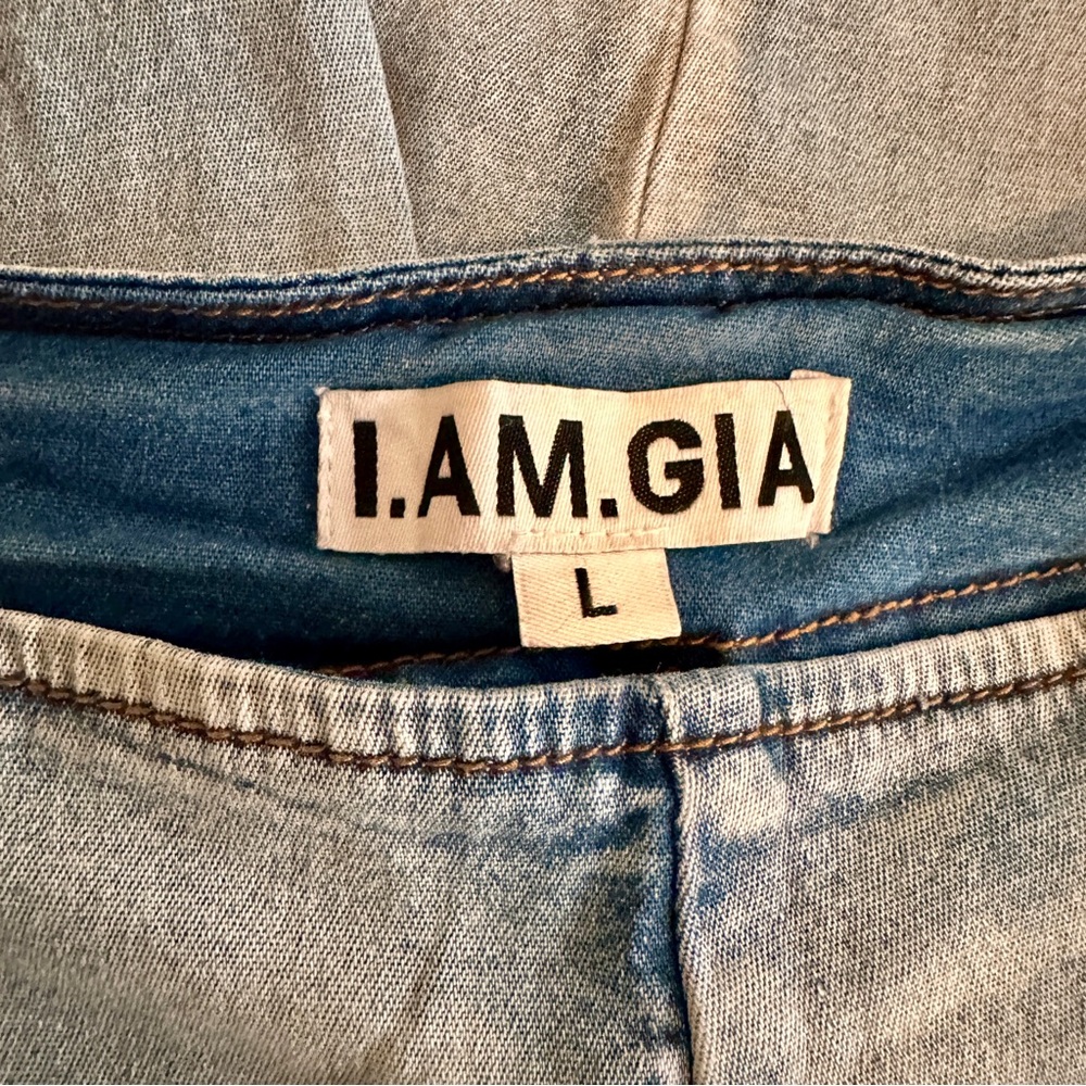 xlist - Large I.AM.GIA Flare Denim - Light Wash 34” Inseam